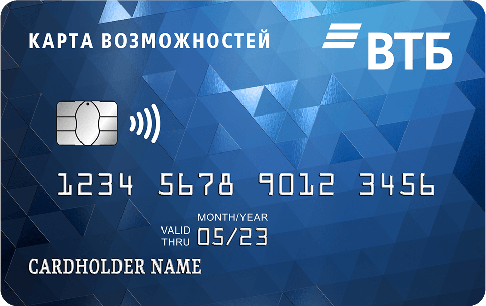 Кредитная карта Карта возможностей